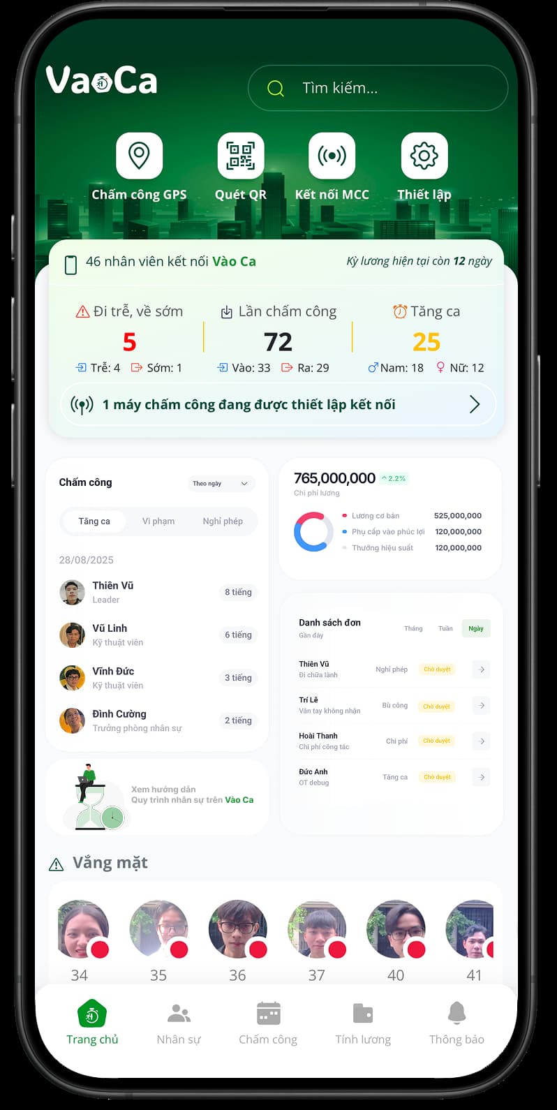 App mockup